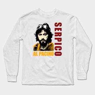 serpico pop art Long Sleeve T-Shirt